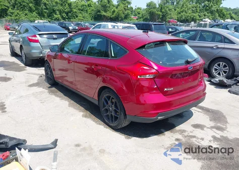 2016 Ford Focus Se from USA, damaged, VIN 1FADP3K23GL312101